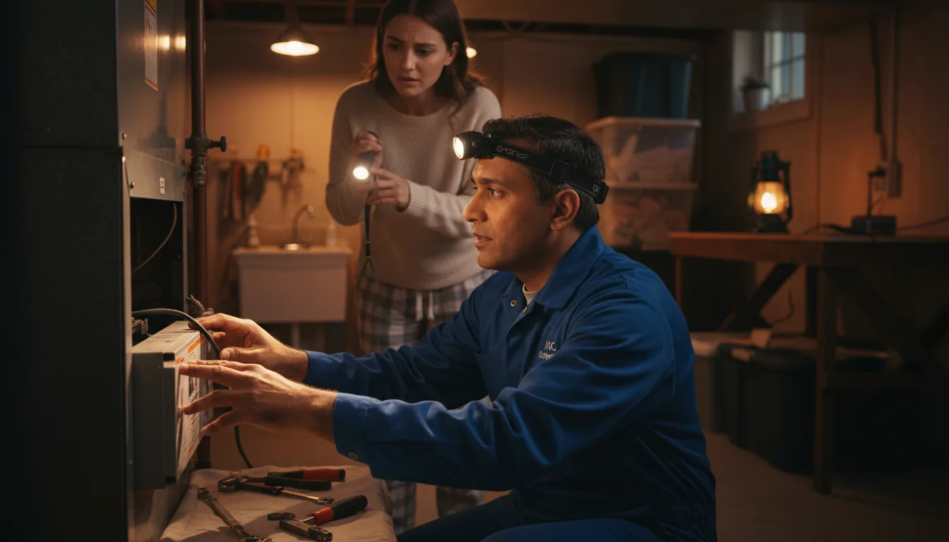 Emergency HVAC Repair in Stratton, ME near me · HVAC